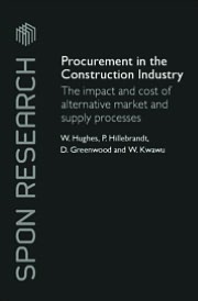 Book Procurement In The Construction Industry free