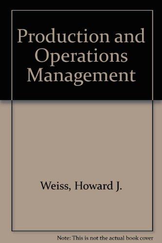 Book Production and Operations Management free
