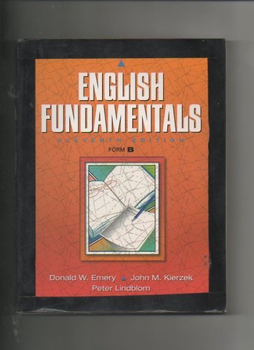 Book English Fundamentals Form B free