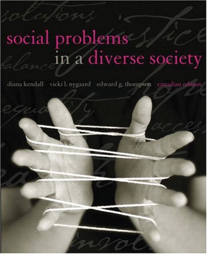 Book Social Problems In A Diverse Society, Canadian Edition free
