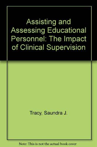 Book Assisting and Assessing Educational Personnel: The Impact of Clinical Supervision free