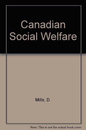 Book Canadian Social Welfare free