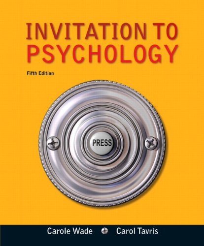 Book Invitation to Psychology + Mypsychlab With Pearson Etext free