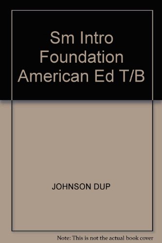 Book Sm Intro Foundation American Ed T/b free