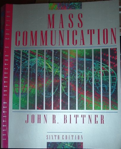 Book Mass communication: Annotated instructor's edition free