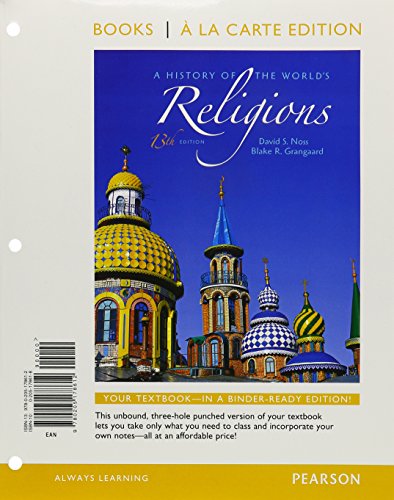Book A History of the World's Religions, Books a la Carte Edition (13th Edition) free