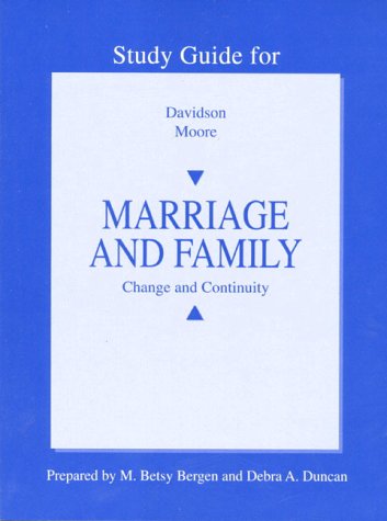 Book Study Guide for Marriage and Family: Change and Continuity free
