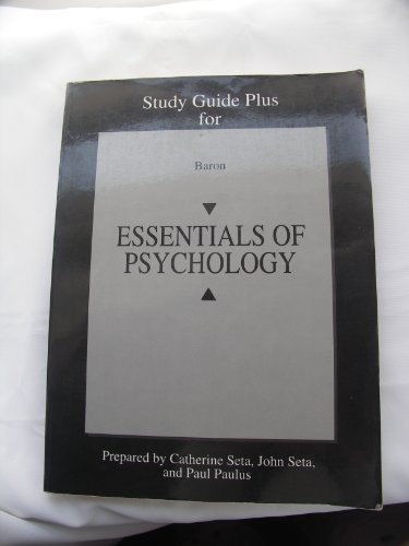 Book Study Guide Plus for Baron's ESSENTIALS OF PSYCHOLOGY free