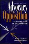 Book Advocacy and Opposition: An Introduction to Argumentation free