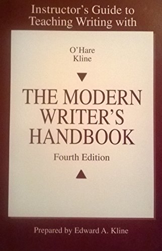 Book Sm Modern Writers Handbook I/m free