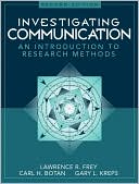 Book Investigating Communication: An Introduction to Research Methods (2nd Edition) free