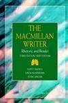 Book Macmillan Writer, The: Rhetoric and Reader, Brief Edition free