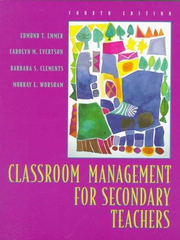 Book Classroom Management for Secondary Teachers free