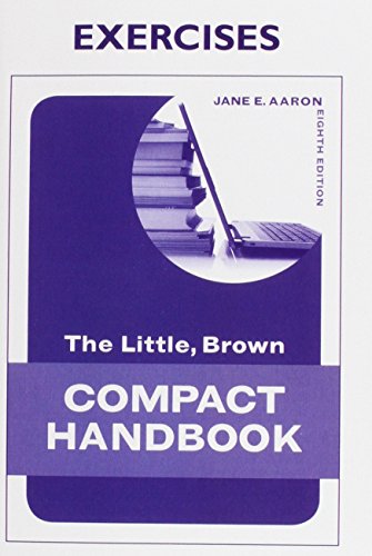 Book Exercise Book for The Little, Brown Compact Handbook free