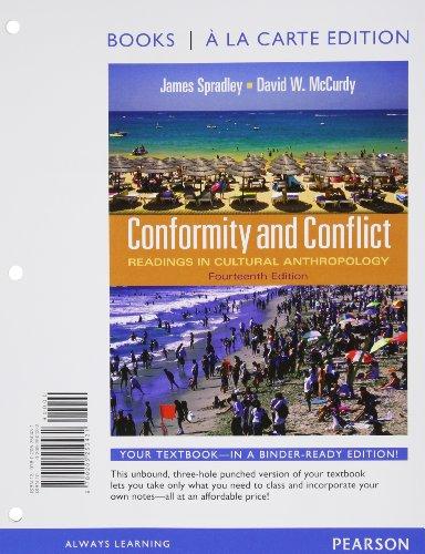 Book Conformity and Conflict: Readings in Cultural Anthropology (Books a la Carte) free