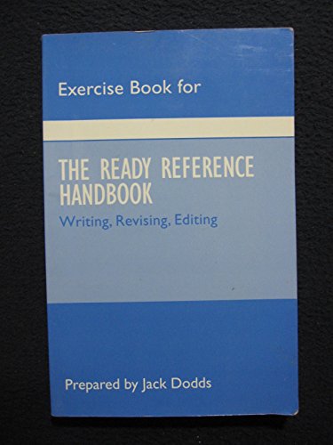 Book Exercise Book For The Ready Reference Handbook: Writing, Revising, Editing free