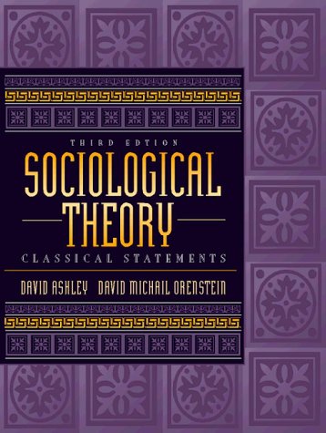 Book Sociological Theory: Classical Statements free