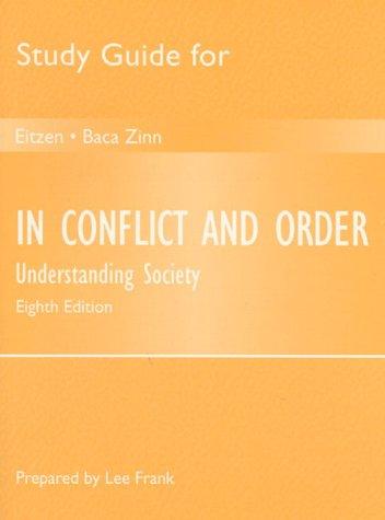 Book Study Guide For In Conflict And Order: Understanding Society free