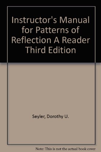 Book Patterns of Reflection: A Reader free