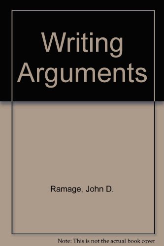 Book Writing Arguments free