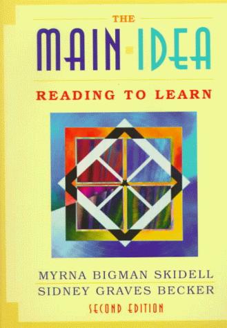 Book Main Idea, The: Reading to Learn free