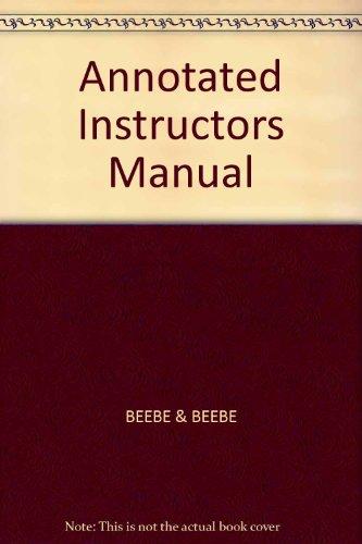 Book Interpersonal Communication : Relating To Others Annotated Instructor's Manual free
