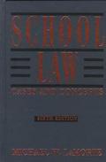 Book School Law: Cases and Concepts (6th Edition) free