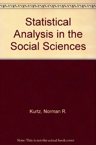 Book Statistical Analysis for the Social Sciences Workbook free