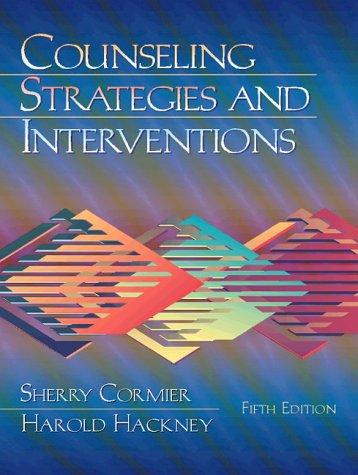 Book Counseling Strategies and Interventions (5th Edition) free
