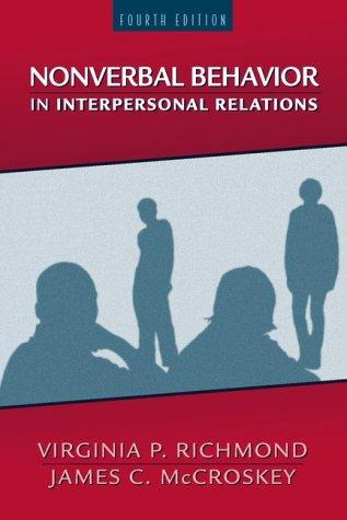 Book Nonverbal Behavior in Interpersonal Relations (4th Edition) free