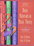 Book Basic Materials in Music Theory: A Programed Course (9th Edition) free