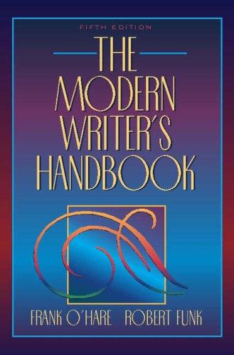 Book The Modern Writer's Handbook free