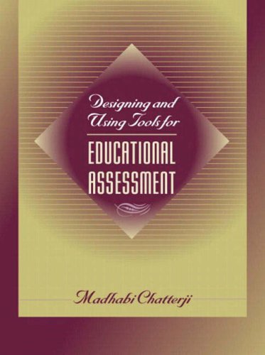 Book Designing and Using Tools for Educational Assessment free