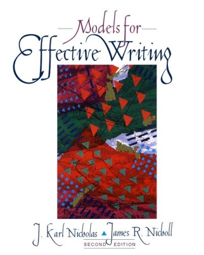 Book Models for Effective Writing (2nd Edition) free