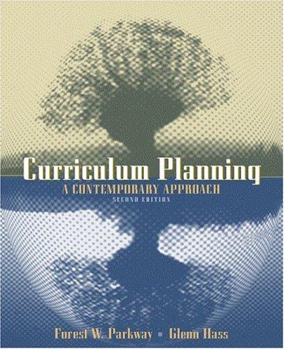 Book Curriculum Planning: A Contemporary Approach (7th Edition) free
