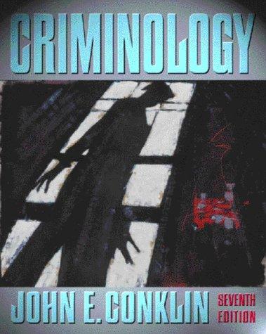 Book Criminology (7th Edition) free
