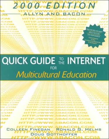 Book Allyn & Bacon Quick Guide To The Internet For Multicultural Education,2000 Edition (value-package Option Only) free