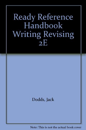Book Ready Reference Handbook Writing Revising 2E free
