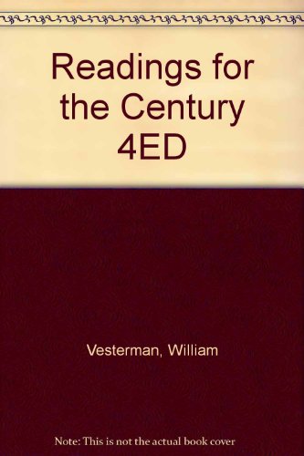 Book Readings for the Century 4ED free