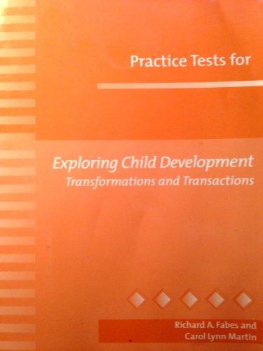 Book Exploring Child Development: Transactions and Transformations: Practice Tests free