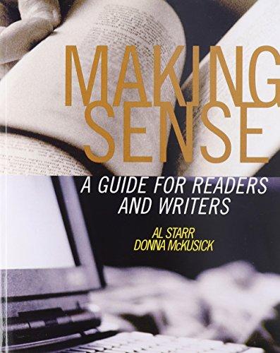Book Making Sense: A Guide for Readers And Writers free