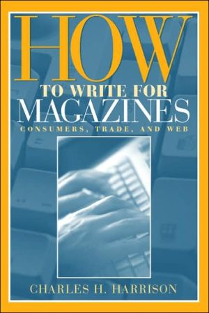 Book HARRISON: HOW WRITE FOR MAGAZINES_p1 free
