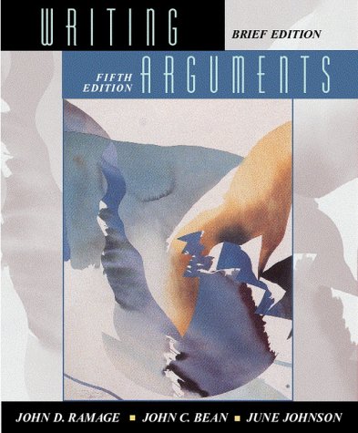 Book Writing Arguments: A Rhetoric with Readings (Brief 5th Edition) free Book Writing Arguments: A Rhetoric with Readings (Brief 5th Edition) free