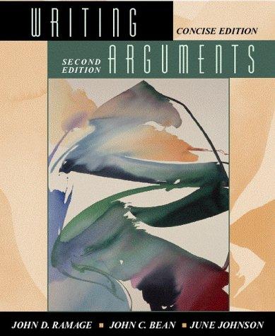 Book Writing Arguments: A Rhetoric with Readings, Concise Edition (2nd Edition) free
