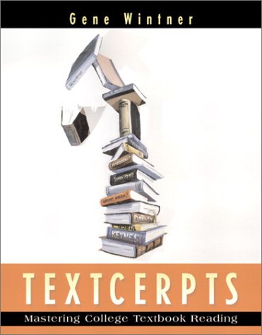 Book Textcerpts: Mastering College Textbook Reading free
