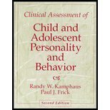 Book Clinical Assessment of Child and Adolescent Personality and Behavior (2nd Edition) free