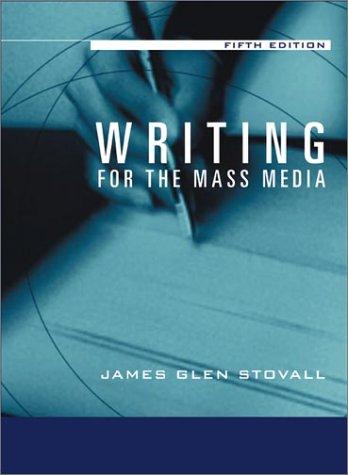 Book Writing for the Mass Media (5th Edition) free