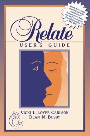 Book Online RELATE Relationship Inventory with User's Manual free