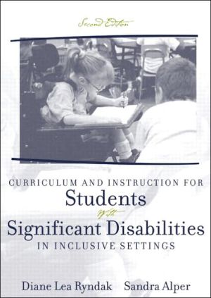 Book Curriculum and Instruction for Students with Significant Disabilities in Inclusive Settings (2nd Edition) free