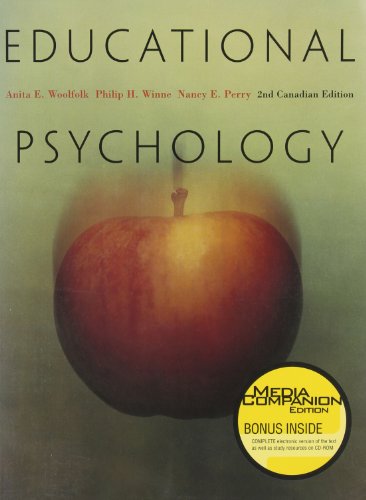Book Educational Psychology, Second Canadian Edition with Media Companion CD-ROM free